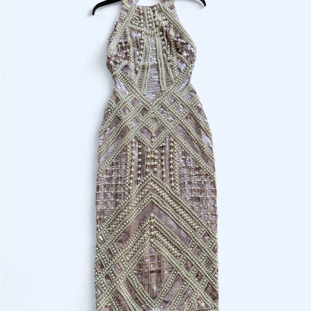 ASOS pearl detail dress size 4